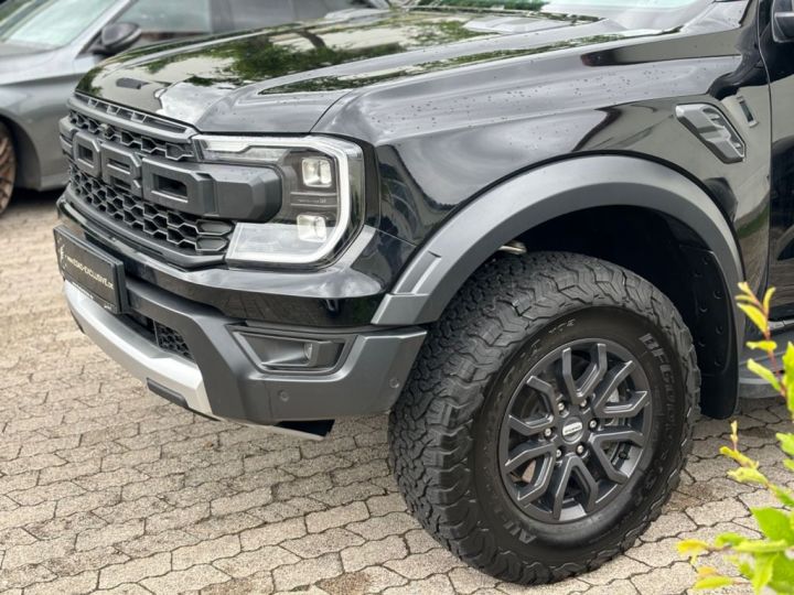 Ford Ranger Raptor 4WD V6 3.0L 292 ch ZERO MALUS TVA Récupérable 1èreM Noire - 8