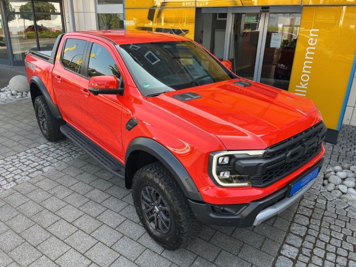 Ford Ranger Raptor 4WD V6 3.0L 292 ch ZERO MALUS TVA Récupérable 1èreM Orange - 1