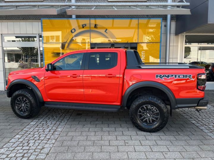 Ford Ranger Raptor 4WD V6 3.0L 292 ch ZERO MALUS TVA Récupérable 1èreM Orange - 7