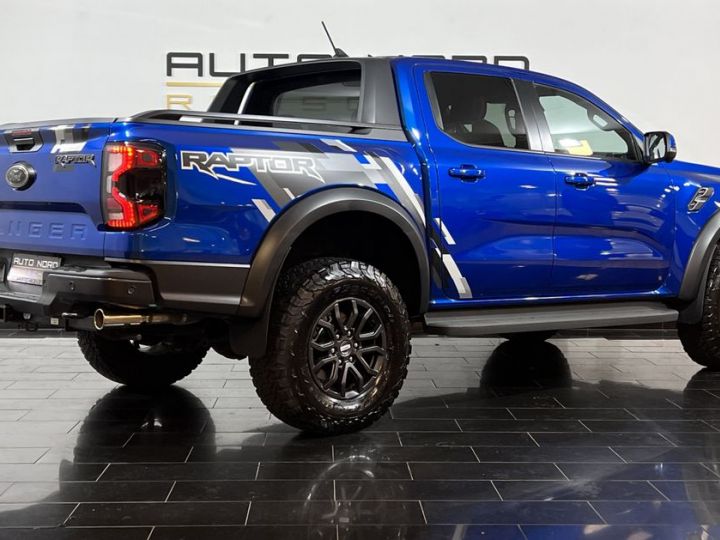 Ford Ranger Raptor V6 3.0 T 292 BVA10 1èreM Attelage  ZERO Malus Garantie Ford Jusqu'à 02/2025 Reconductible TVA Récup. Bleu - 4