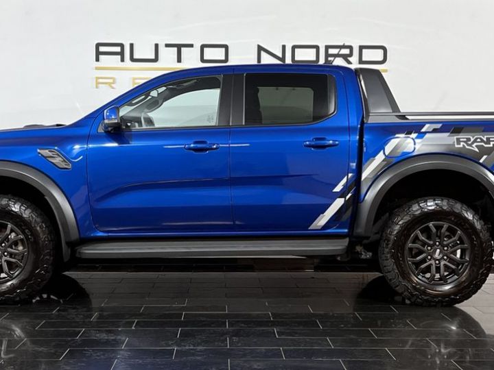 Ford Ranger Raptor V6 3.0 T 292 BVA10 1èreM Attelage  ZERO Malus Garantie Ford Jusqu'à 02/2025 Reconductible TVA Récup. Bleu - 5