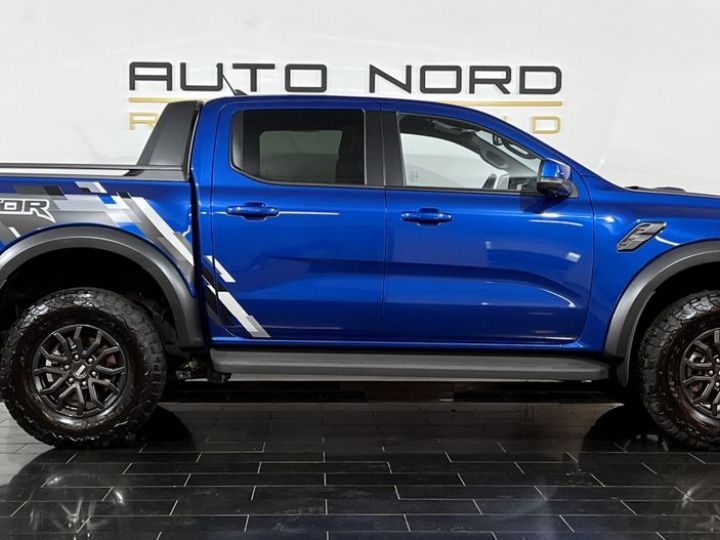 Ford Ranger Raptor V6 3.0 T 292 BVA10 1èreM Attelage  ZERO Malus Garantie Ford Jusqu'à 02/2025 Reconductible TVA Récup. Bleu - 6