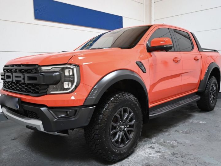 Ford Ranger Raptor V6 3.0 T 292 BVA10 1èreM Attelage  ZERO Malus Garantie Ford Jusqu'à 05/2025 Reconductible TVA Récup. Orange - 1