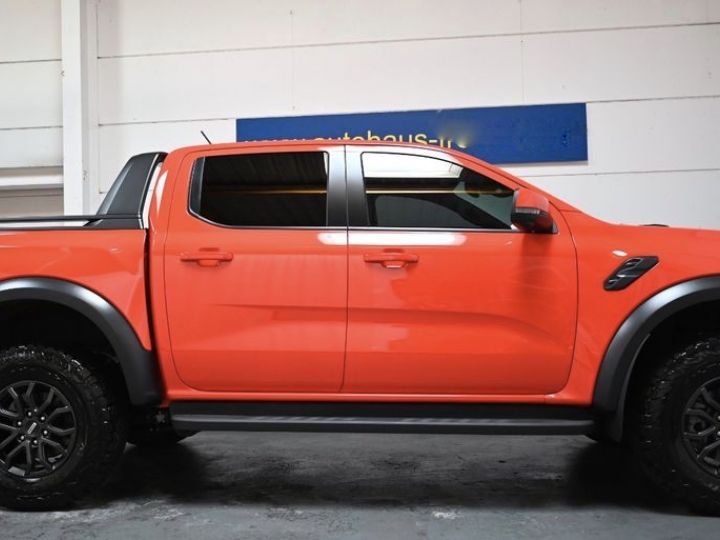 Ford Ranger Raptor V6 3.0 T 292 BVA10 1èreM Attelage  ZERO Malus Garantie Ford Jusqu'à 05/2025 Reconductible TVA Récup. Orange - 6