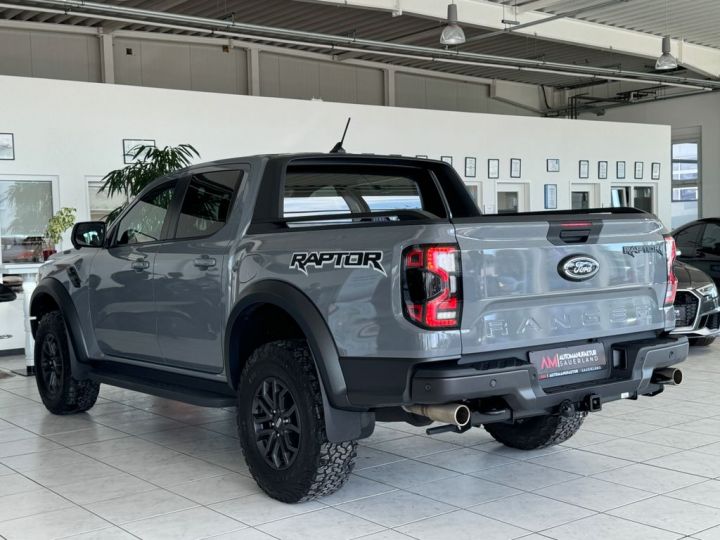 Ford Ranger Raptor V6 3.0 T 292 BVA10 1èreM B&O Attelage  ZERO Malus Garantie Ford jusqu'à 06/2025 Reconductible TVA Récup. Gris Mystik - 9