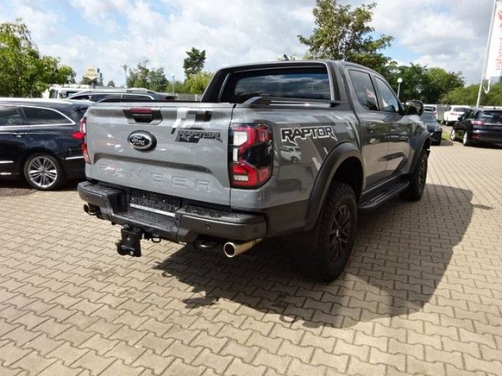 Ford Ranger V6 3.0 L Turbo Raptor 292 Ch BVA 4WD 1ère M 360° Cuir ZERO Malus Avec TVA Récup. Garantie Ford 03/2025 Reconductible Gris Conquer - 2