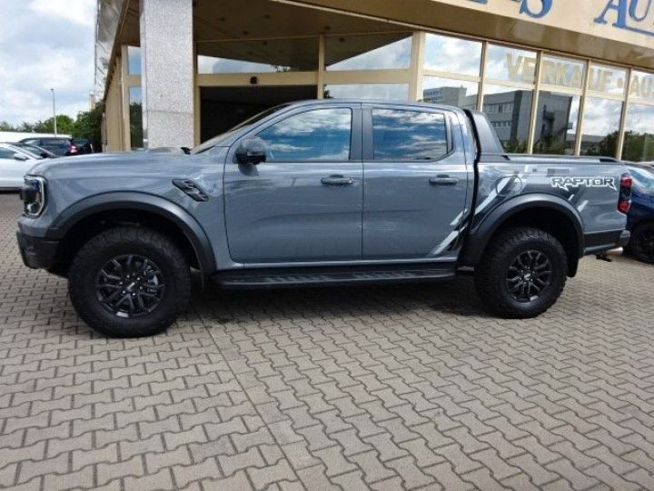 Ford Ranger V6 3.0 L Turbo Raptor 292 Ch BVA 4WD 1ère M 360° Cuir ZERO Malus Avec TVA Récup. Garantie Ford 03/2025 Reconductible Gris Conquer - 4