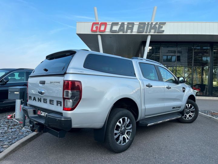 Ford Ranger Wildtrak Double Cabine TDCI 200 BVA Garantie 6 ans Hard Top GPS Camera Keyless Attelage 18P 615-mois Gris - 2