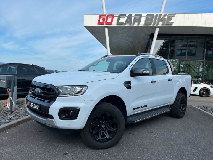 Ford Ranger Wildtrak Double Cabine TDCI 213 BVA10 GARANTIE 6 ANS GPS Camera Keyless Attelage 18P 805-mois Blanc - 1