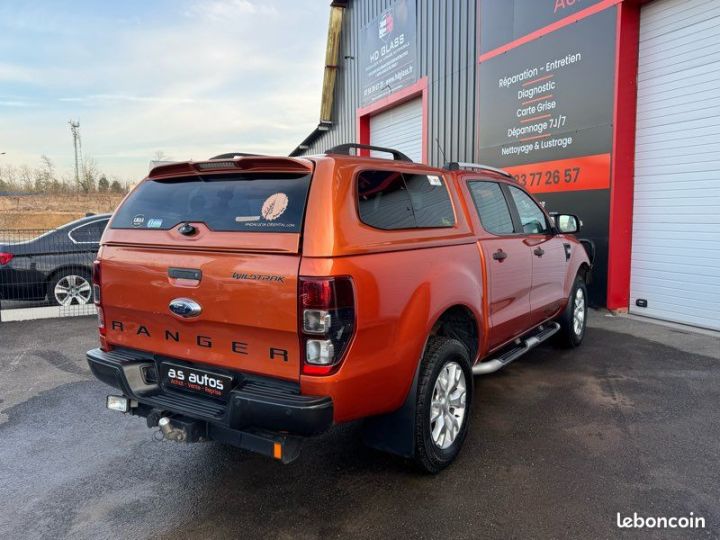 Ford Ranger WILDTRAK III (TKE) 3.2 TDCI 20V Pickup Double Cabine 4x4 200 cv Garantie de 12 MOIS Hard-top- marche pied- pare buffle- 4x2 4l attelage remorque camer Orange - 5