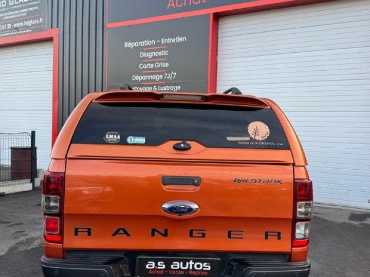 Ford Ranger WILDTRAK III (TKE) 3.2 TDCI 20V Pickup Double Cabine 4x4 200 cv Garantie de 12 MOIS Hard-top- marche pied- pare buffle- 4x2 4l attelage remorque camer Orange - 6