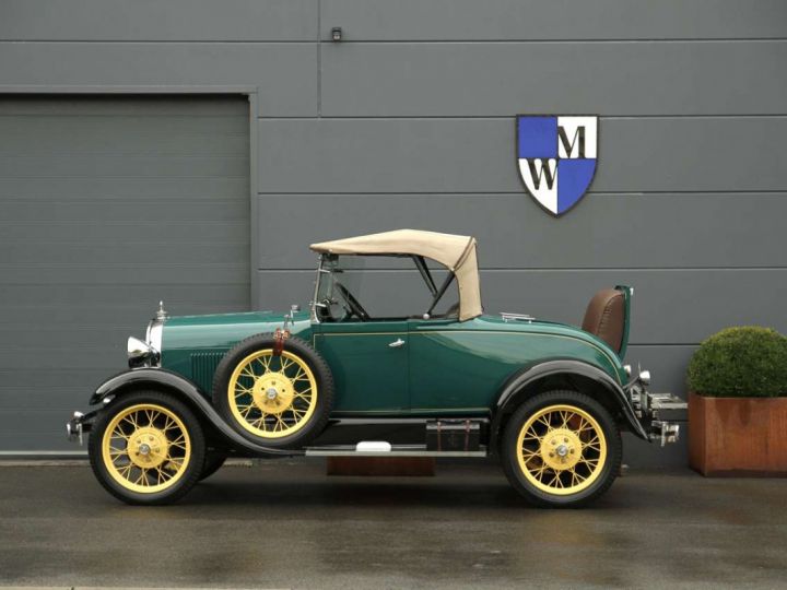 Ford Roadster Modèle A Deluxe Vert - 8