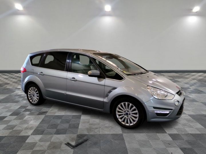 Ford S-MAX 2.0 TDCI 140CH FAP TITANIUM GPS POWERSHIFT 7 PLACES Gris F - 1