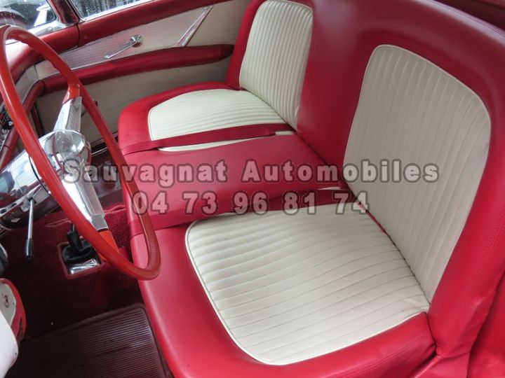 Ford Thunderbird 1 ( classic birds ) blanche intérieur rouge et blanc - 7