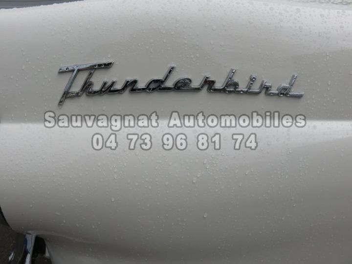 Ford Thunderbird 1 ( classic birds ) blanche intérieur rouge et blanc - 10
