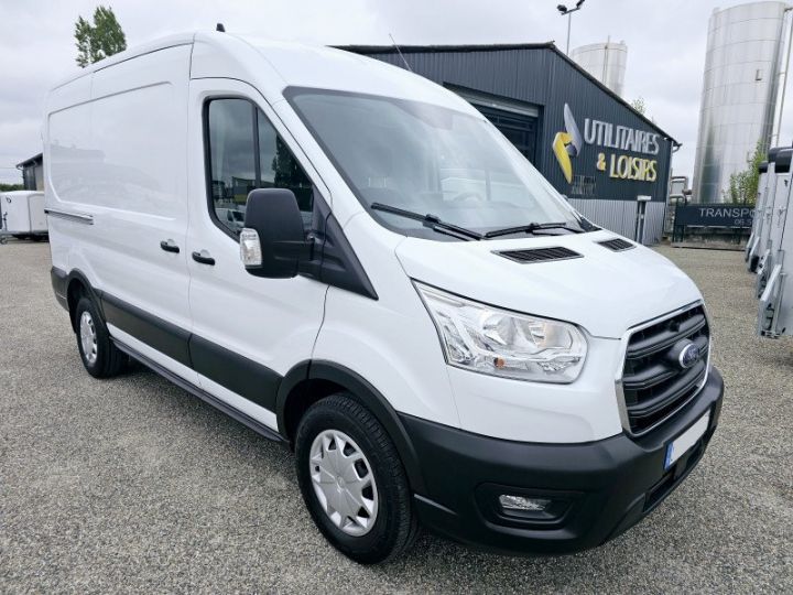 Ford Transit 2T FG T350 L2H2 2.0 ECOBLUE 130CH S&S HYBRID TREND BUSINESS Blanc - 1