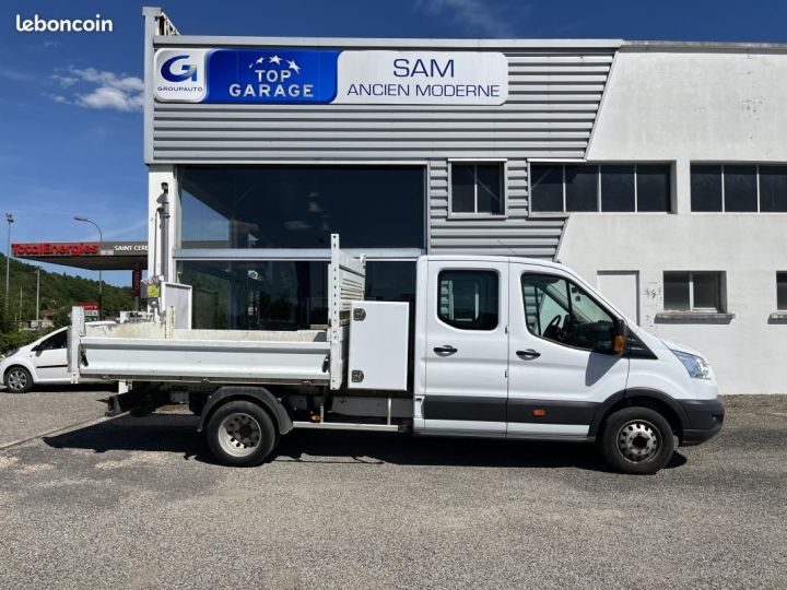 Ford Transit CHASSIS DOUBLE CABINE DBLE P350 L5 RJ HD 2.0 TDCI 170 TREND Blanc - 4