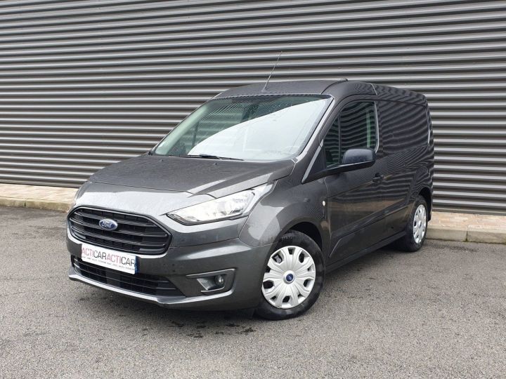 Ford Transit connect ecoblue 100 trend bva.tva recuperable Gris Anthracite Occasion - 1