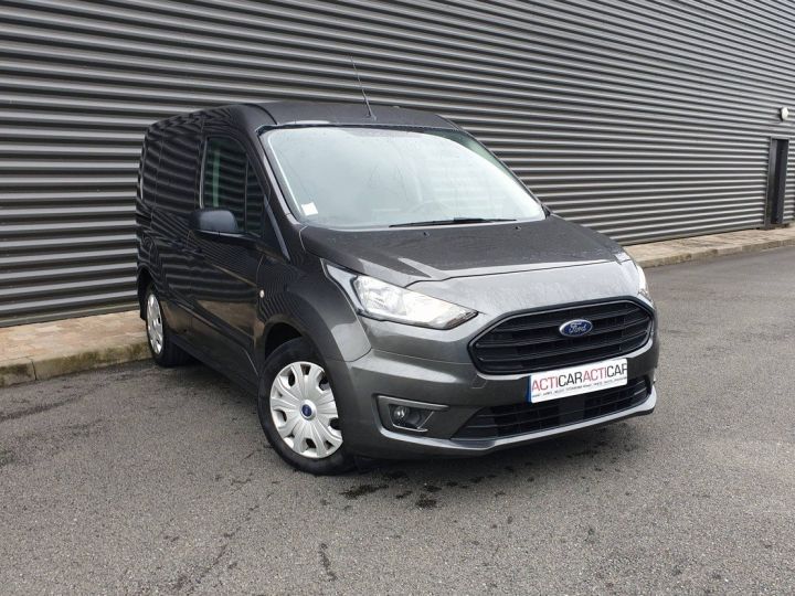 Ford Transit connect ecoblue 100 trend bva.tva recuperable Gris Anthracite Occasion - 2