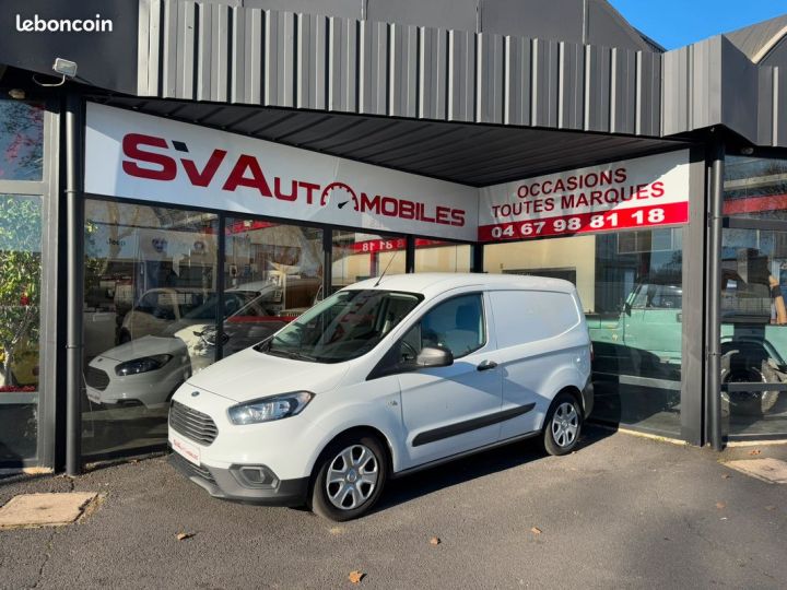 Ford Transit Courier 1.5 TDCI 100ch Stop&Start Trend Blanc - 1