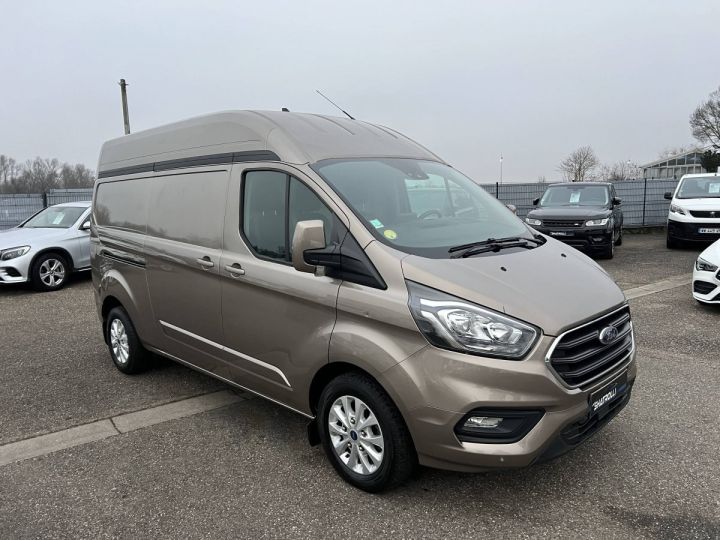 Ford Transit Custom 290 L2H2 2.0 EcoBlue 170ch BVA6 1erMain GPS Caméra TVA20% 20,750€ H.T. GRIS - 2