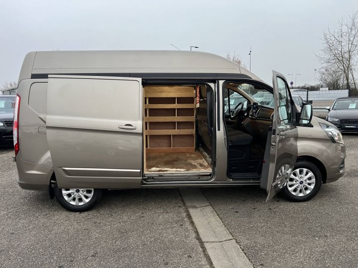 Ford Transit Custom 290 L2H2 2.0 EcoBlue 170ch BVA6 1erMain GPS Caméra TVA20% 20,750€ H.T. GRIS - 8