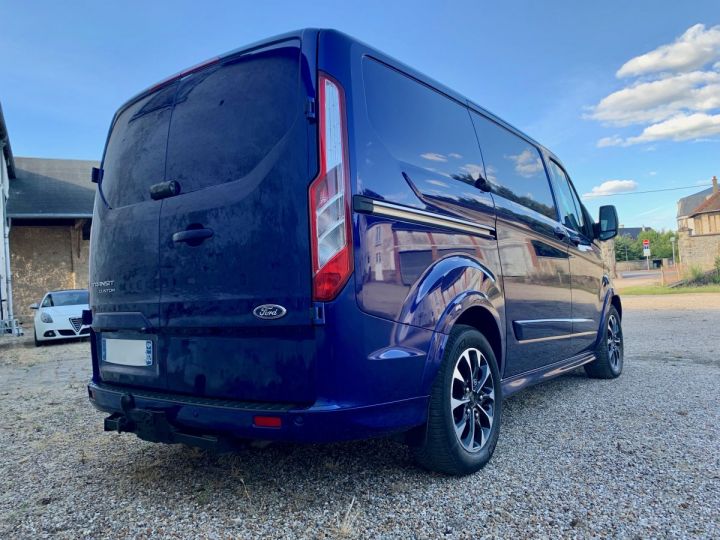 Ford Transit Custom Sport Van 2.0 L TDCi TVA RECUP Bleu impact  Vendu - 5