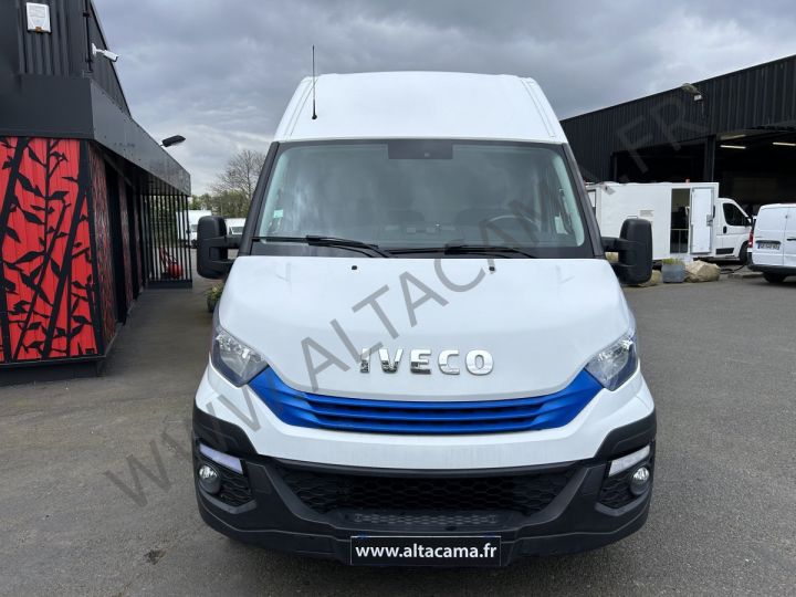 Fourgon Iveco Daily Caisse Fourgon FOURGON L3H2 12m3 GNV BOITE AUTOMATIQUE PORTE LATERALE BLANC - 3