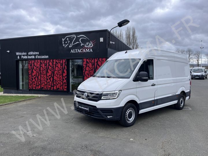 Fourgon Volkswagen Crafter Caisse Fourgon E-CRAFTER L3H3 35KWH 136CV PORTE LATERALE BLANC - 2