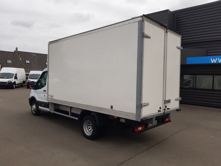 Fourgon Ford Transit Chassis cabine 3T5 L4 TDCI 130CH TREND Caisse Grand Volume BLANC - 4