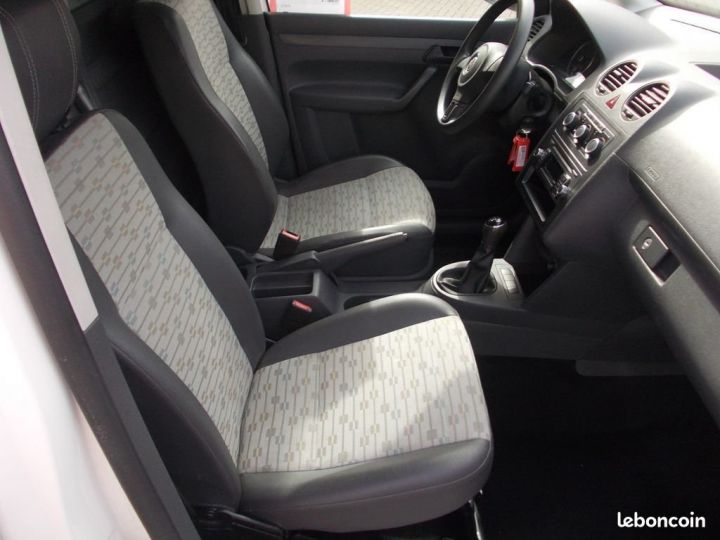 Fourgon Volkswagen Caddy 1.4 TSI 125ch/Compatible E85/ TVA récup/ 1ère main/ Garantie 12 mois Blanc - 3