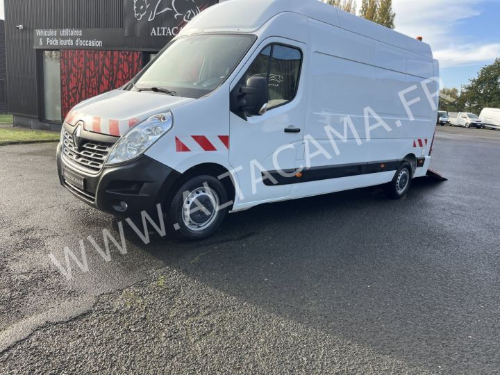 Furgón Renault Master Caja cerrada + Plataforma elevadora  L3H3 130 CV HAYON ELEVATEUR DHOLLANDIA 500KGS PORTE LATERALE BLANC - 12