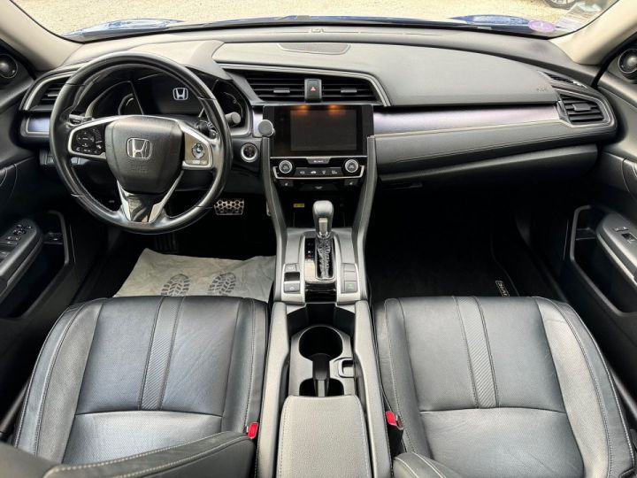 Honda Civic 1.5 I-VTEC 182CH EXCLUSIVE CVT 4P/ CRITERE 1 / CREDIT / Bleu F - 10