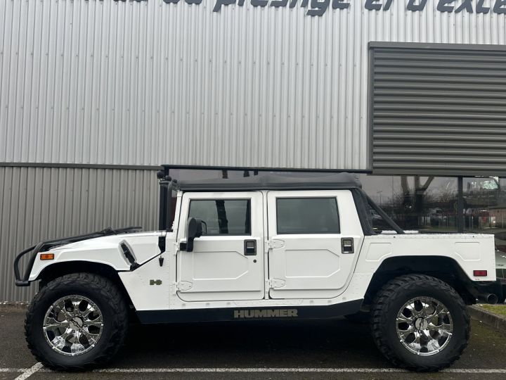 Hummer H1 HUMMER H1 V8 6.5 TD SW BVA permis vl blanc  - 3