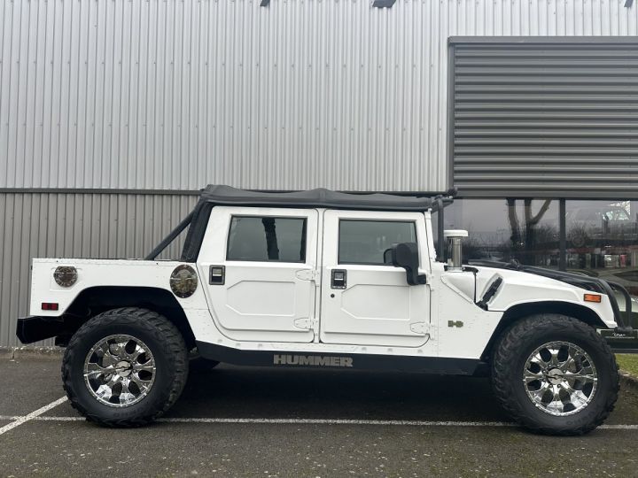 Hummer H1 HUMMER H1 V8 6.5 TD SW BVA permis vl blanc  - 4