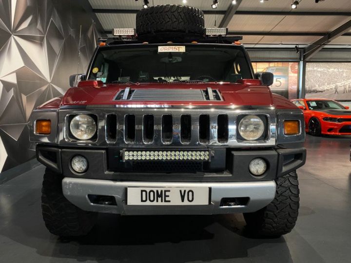 Hummer H2 6.0 V8 BA HYDRA-MATIC Rouge - 4