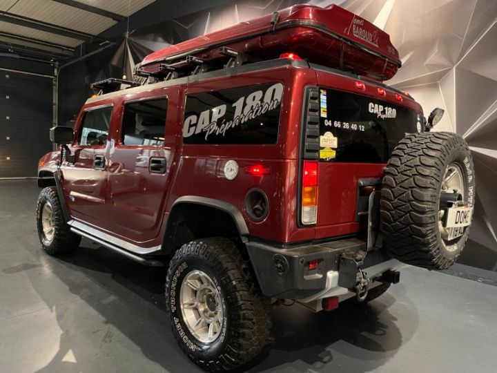 Hummer H2 6.0 V8 BA HYDRA-MATIC Rouge - 7