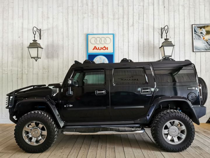 Hummer H2 6.2 V8 398 CV 6 PLACES Noir - 1