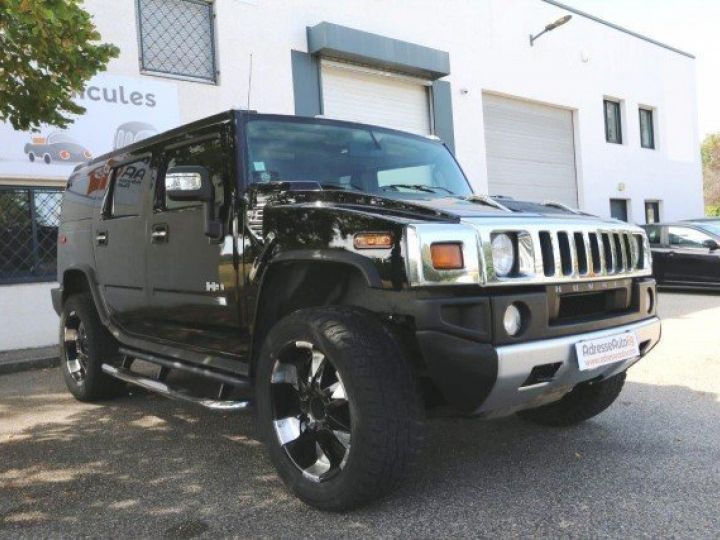 Hummer H2 6,2L 400CV LUXURY 7 PLACES     Essence NOIR - 1