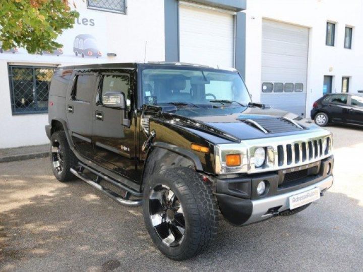 Hummer H2 6,2L 400CV LUXURY 7 PLACES     Essence NOIR - 2