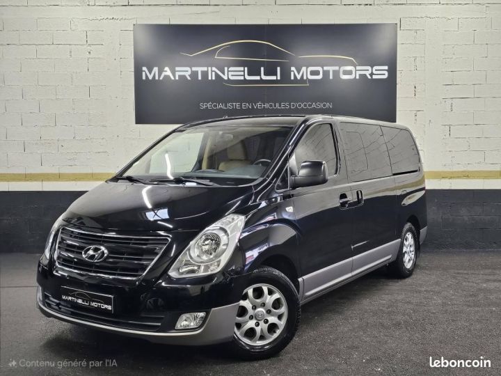 Hyundai H1 H-1 Fg Van 2.5 CRDI 136Ch BVA Noir - 1