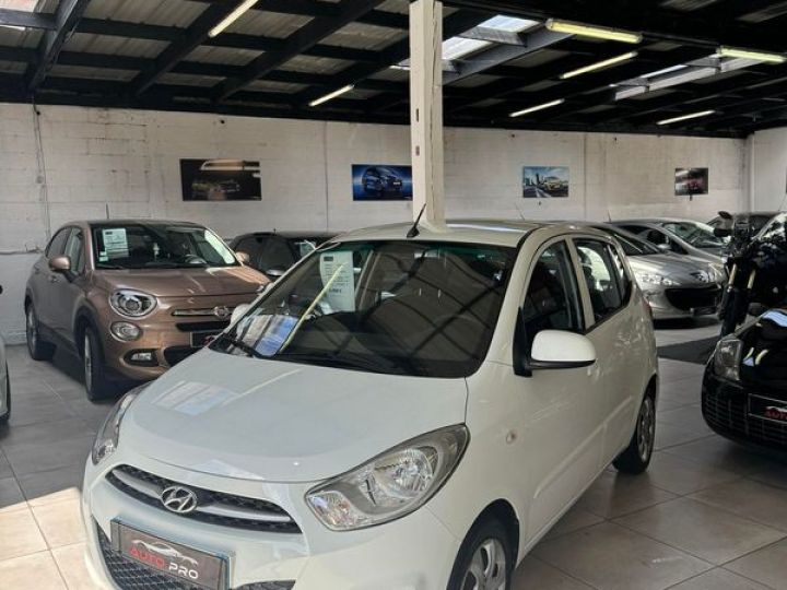 Hyundai i10 Phase 2 1.2 i 16V 86 cv Blanc - 1