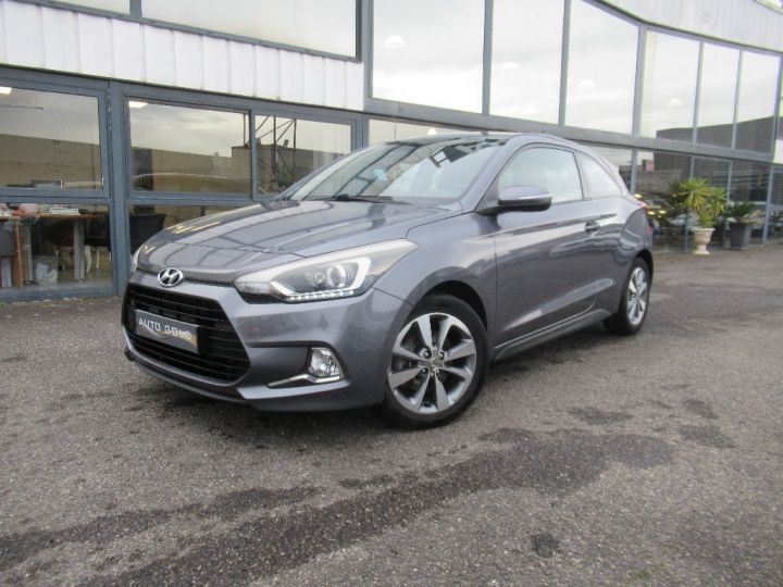 Hyundai i20 1.0 T-GDi 100 Active Coupe 3 Portes Gris Foncé - 1