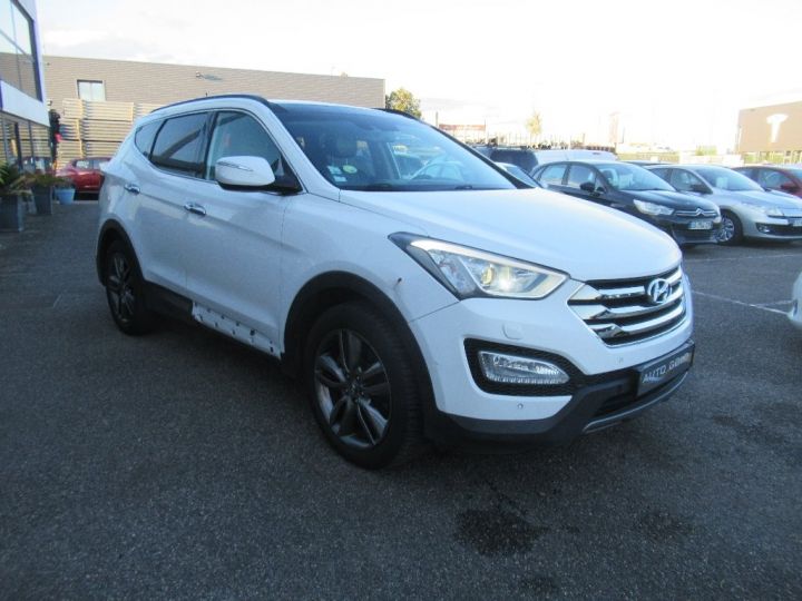 Hyundai Santa Fe 2.2 CRDi 197 4WD Pack Premium Limited 7pl A Blanc - 3