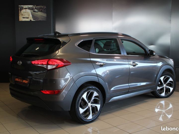 Hyundai Tucson III (2) 1.6 CRDI 136 EXECUTIVE Garantie 12M P&MO Marron - 2