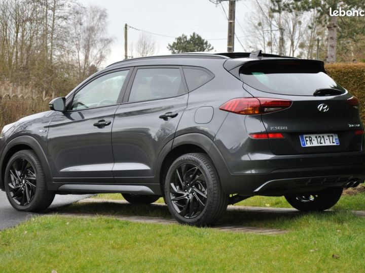 Hyundai Tucson III (2) 1.6 CRDI 136 HYBRID 48V N LINE NLINE EXECUTIVE DCT-7 Origine France 07-2020 Garantie constructeur Full options 91600kms Gris - 2