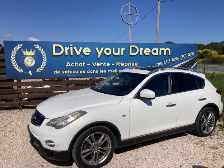 Infiniti EX 3.0D V6 GT PREMIUM AWD AUTO reprises échange Blanche - 1