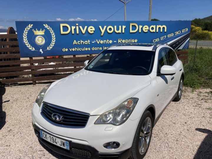 Infiniti EX 3.0D V6 GT PREMIUM AWD AUTO reprises échange Blanche - 5