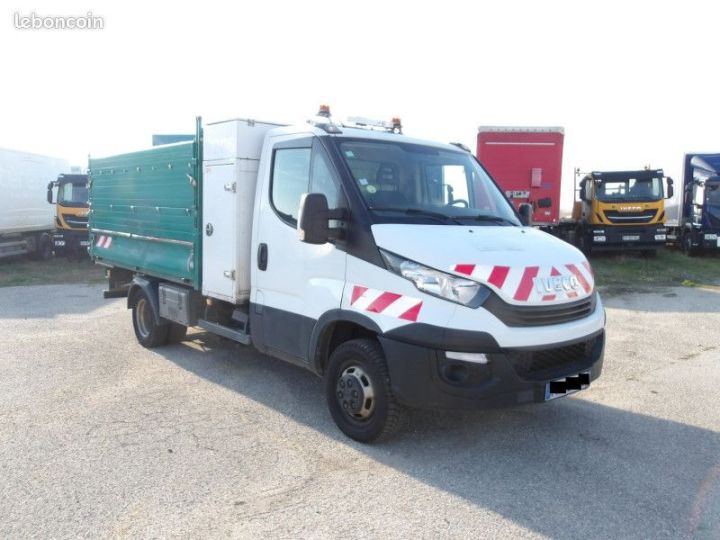 Iveco Daily 26990 ht 35c15 benne coffre réhausses paysagiste  - 1