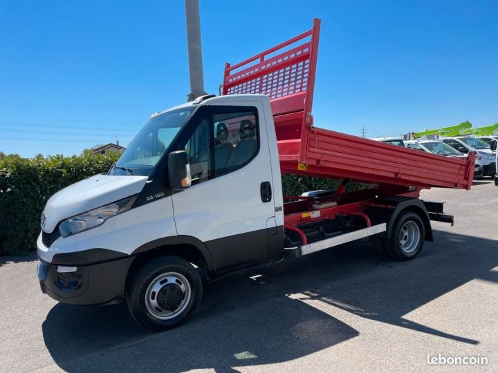 Iveco Daily CHAS.CAB 35c15 3l benne 2017 Blanc - 3
